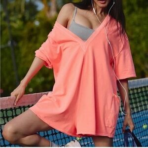 FP Movement Women's Hot Shot Tee Romper NWT